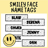 Back to School | Smiley Face Name Plates/Name Desk Tag | S
