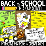 Back to School Snack in a Cup Activity