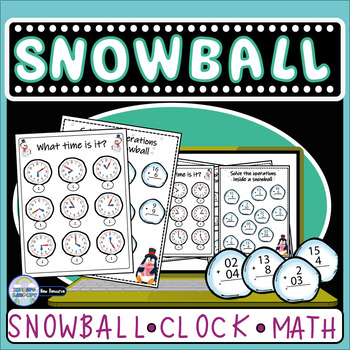 Back to School Snowball Fight Math Games for Addition Numeracy ...