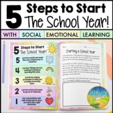 Back to School Social Emotional Learning 5-4-3-2-1 Activity