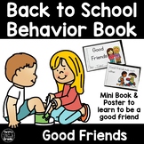 Back to School Social Narrative Stories Behavior Book - Go