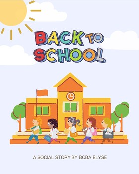 Preview of Back to School Social Story