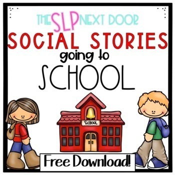 Preview of Back to School Social Story Visual Schedule & Digital Book!