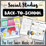 Back-to-School Social Studies BUNDLE!  10+ Days of Learnin