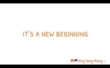 Preview of Back to School Song: New Beginnings
