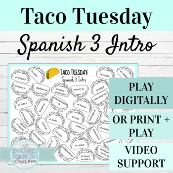 How to Play Digital Taco Tuesday: Take your favorite Spanish Class