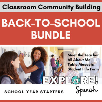 Preview of Back to School Spanish Bundle