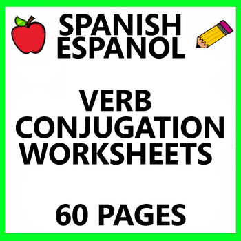 Preview of Back to School Spanish Espanol Verb Conjugations Hablar Gustar Ser Words Review