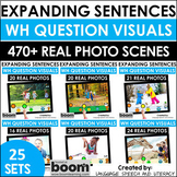 Speech Therapy Boom Cards - Real Photos - WH Question Visuals