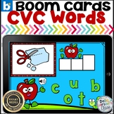 Back to School Spelling CVC Words  Boom Cards