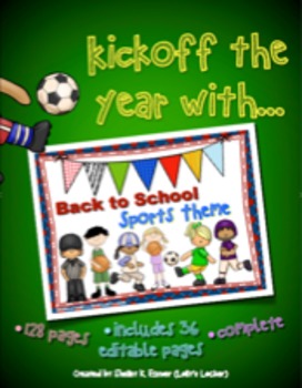Preview of Back to School Sports Theme Mega Pack