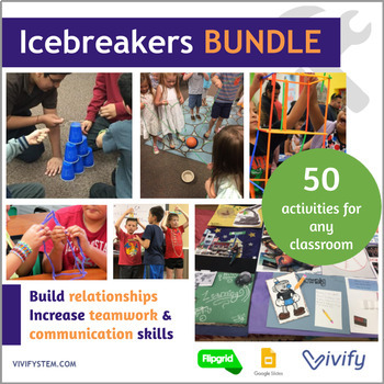 Preview of Back to School (Stage 1 STEM) Bundle: 50+ Icebreaker Activities