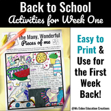 Back to School - Station Activities,  Get to Know You, &  