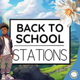 Back to School Stations - Class Rules, Text Types, Genres,