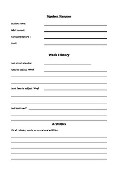 Preview of Back to School: Student self-reflection worksheet.