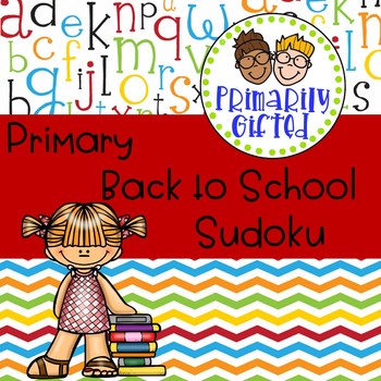 Preview of Back to School Sudoku