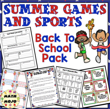 FREE! - Games Pack for English Summer Schools (teacher made)