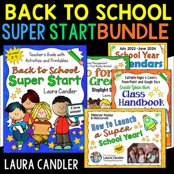 Preview of Back to School Super Start Bundle