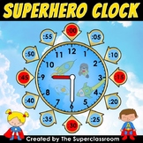 Back to School - Superhero Clock
