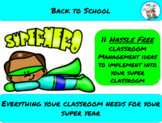 Back to School Superhero Themed Classroom Management Tools