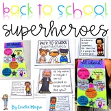 Back to School Superheroes  An All About Me Activity for K-2