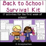 Back to School Survival Kit - Ideas for the Beginning of t