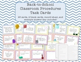 Back to School Task Cards