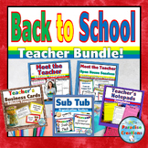 Back to School Teacher Bundle