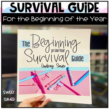 Preview of Back to School Teacher Survival Guide and Workbook