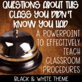 Back to School - Teaching Procedures PowerPoint