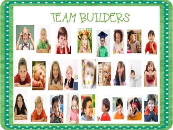 Preview of Back to School Team Builders