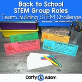 Back to School Team Building STEM Challenge with Group Roles