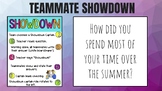 Back to School Teammate Showdown