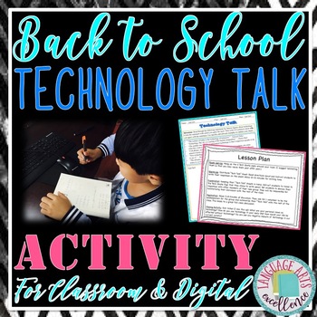 Preview of Back to School Technology Talk