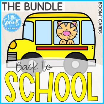 Preview of Back to School ● The Bundle ● Boom Cards