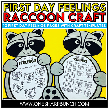 Preview of #wemadeit Back to School The Kissing Hand Craft First Day Feelings Graph