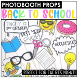 Back to School Themed Photo Booth Props - Meet the Teacher Night