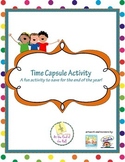 Back to School Time Capsule Activity