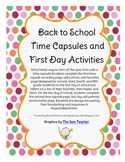 Back to School Time Capsules