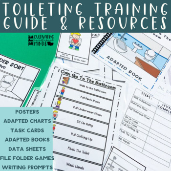 Preview of Back to School Toileting Visuals For Potty Training Special Education Visuals 