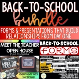 Back-to-School Toolkit - Forms & Digital Presentations | P