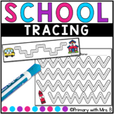 Back to School Tracing Activity | Pre-Writing Skills