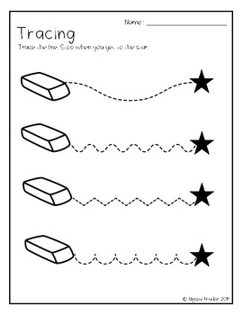 LETTER TRACING WORKSHEETS – Fine Motor Masters