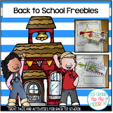 Back to School Treat Tags with Activities