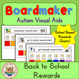 Back to School Visual Aids Reward Charts - Boardmaker Visu