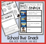 Back to School | Visual Recipe | School Bus Snack  | Refle