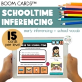 Back to School Vocabulary Inferencing Boom Cards™