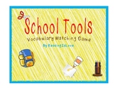 Back-to-School Vocabulary Matching and ABC Order Game