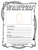 Back to School Wanted Poster