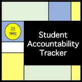 Back to School: Weekly Student Tracker (EDITABLE Google Dr